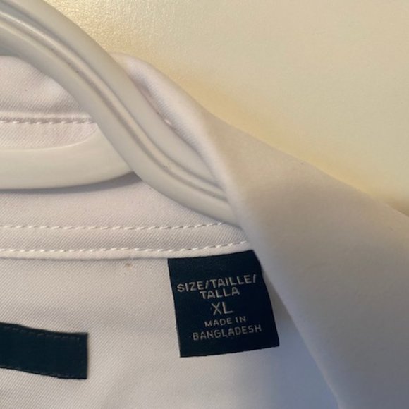 Perry Ellis Men's Bright White dress shirt - Picture 3 of 12